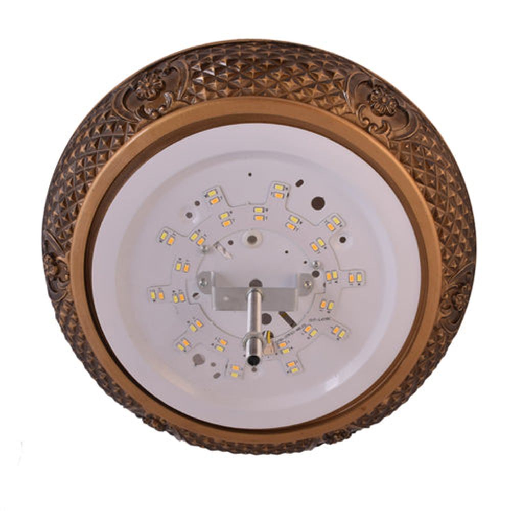 LED Decorative Ceiling Light with Glass Shade 2 in 1 Colour 20 watt-Starry Night