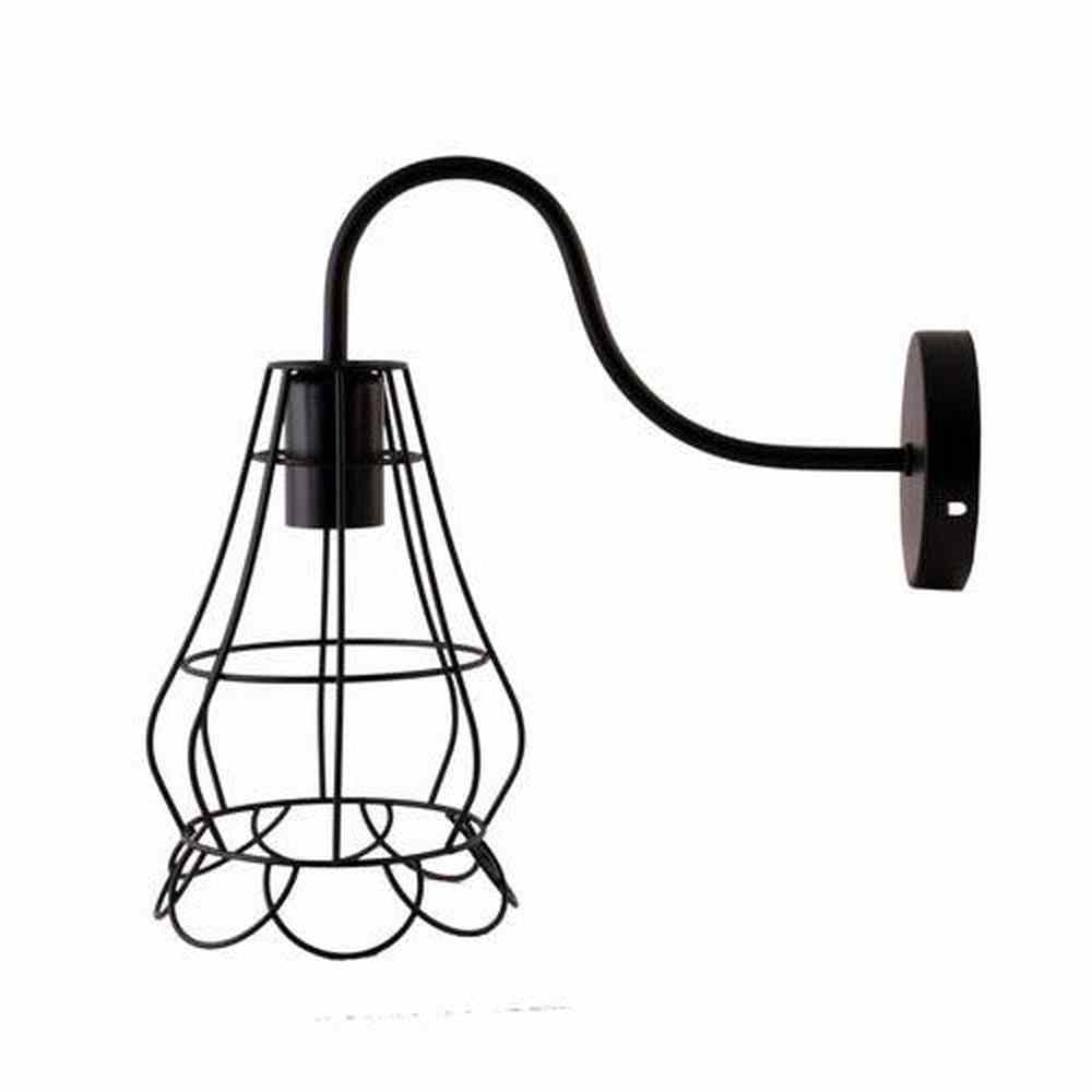 Industrial Vintage Metal Cage Wall Light-Starry Night