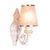 Wall Light White with Gold, E27-Starry Night