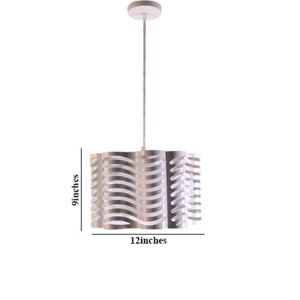 White Pendant Light with Shade E27 Holder-Starry Night