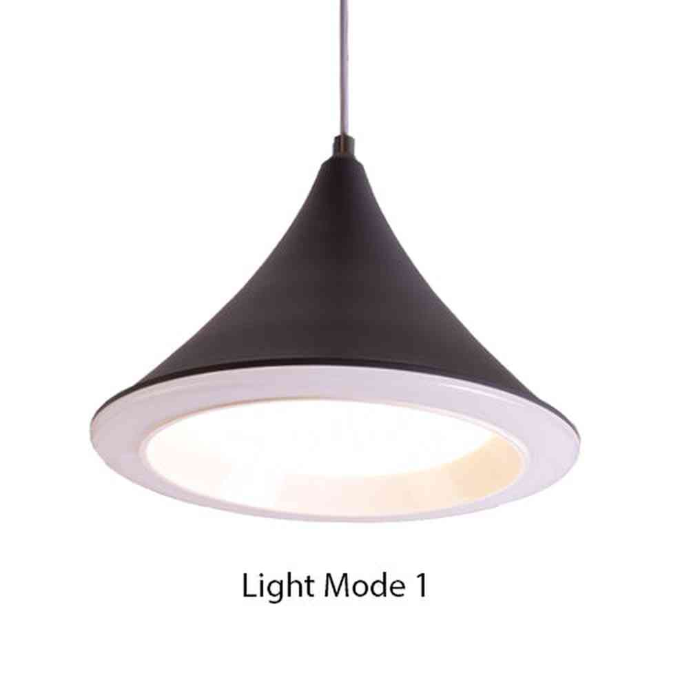Cone LED Pendant Light Grey-Starry Night
