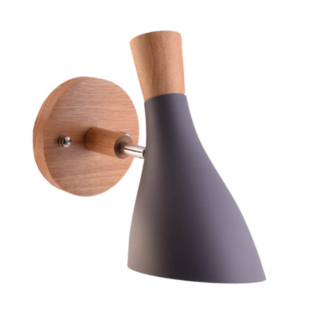 Nordic Modern Minimalist Wood Wall Lamp-Starry Night