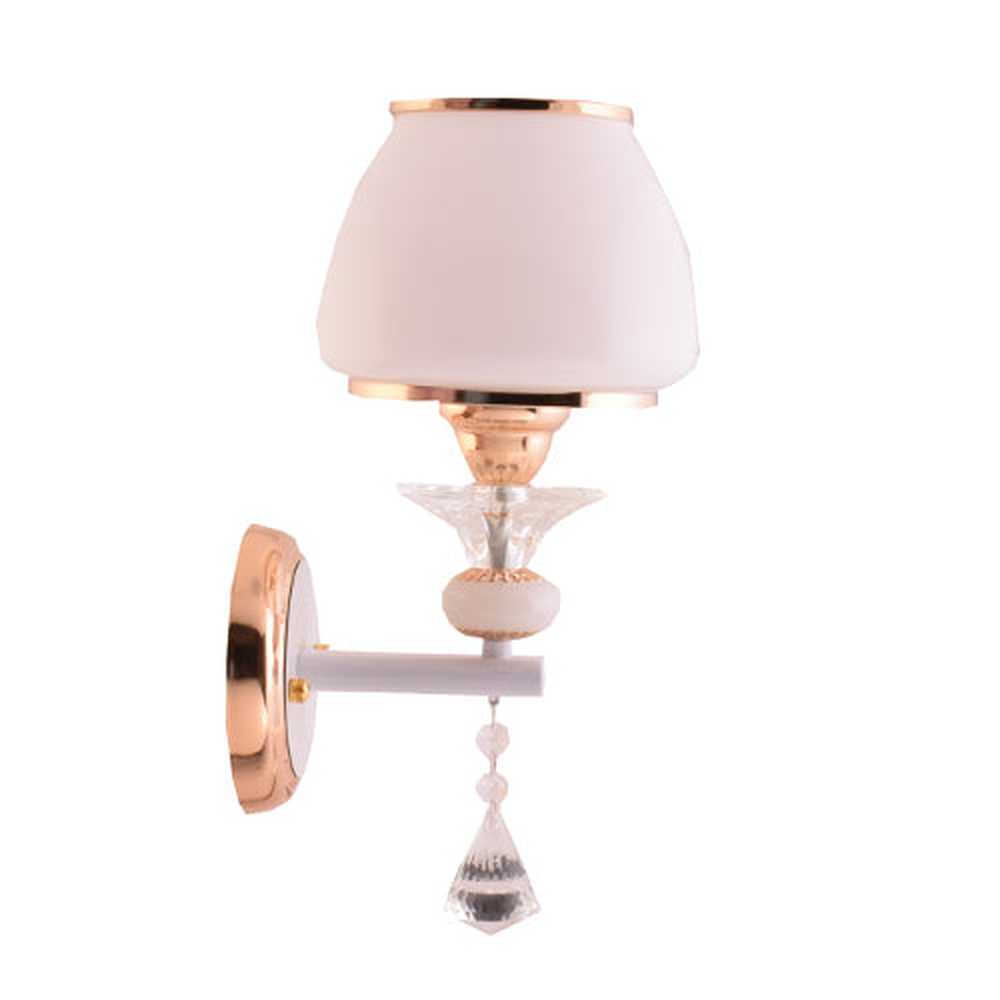 Wall Light Gold with White Shade-Starry Night