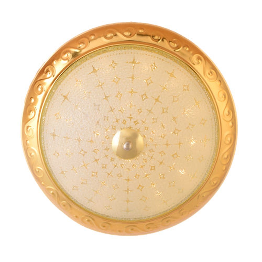 LED Decorative Ceiling Light 30 watts 3 in 1 Color, Gold-Starry Night