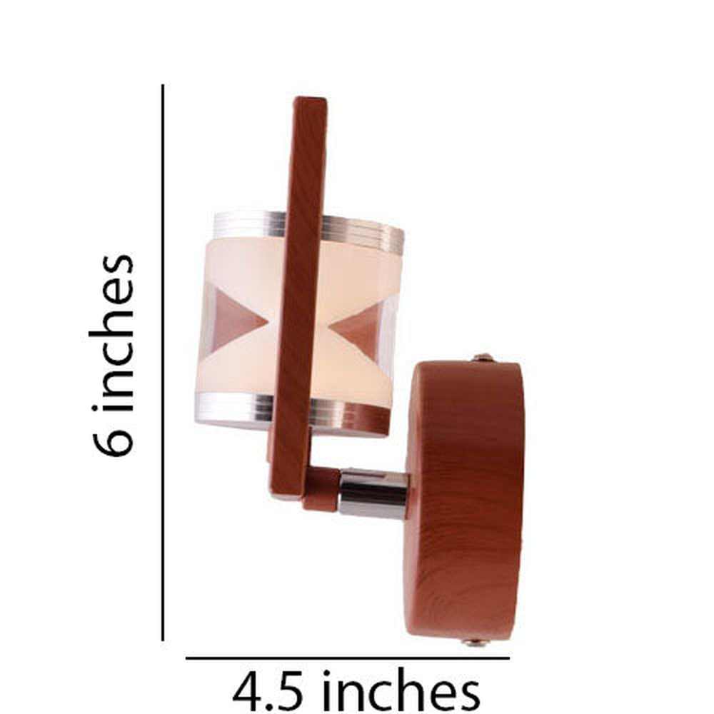 Wood Finish LED Wall Light 5 watts-Starry Night