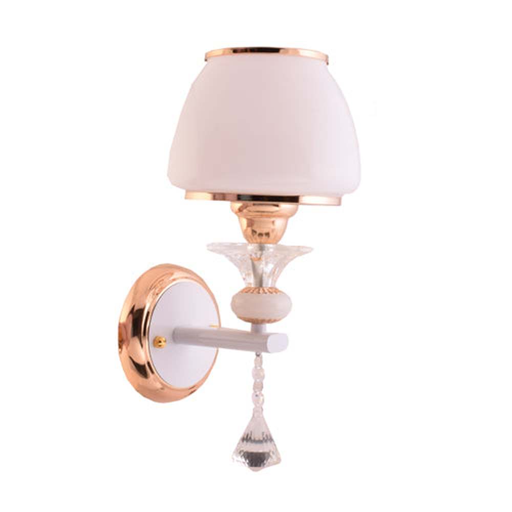 Wall Light Gold with White Shade-Starry Night