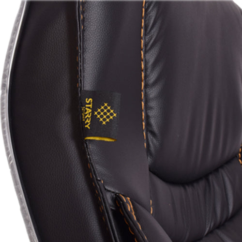 High-Back Black Executive Office Chair with Armrest-Starry Night