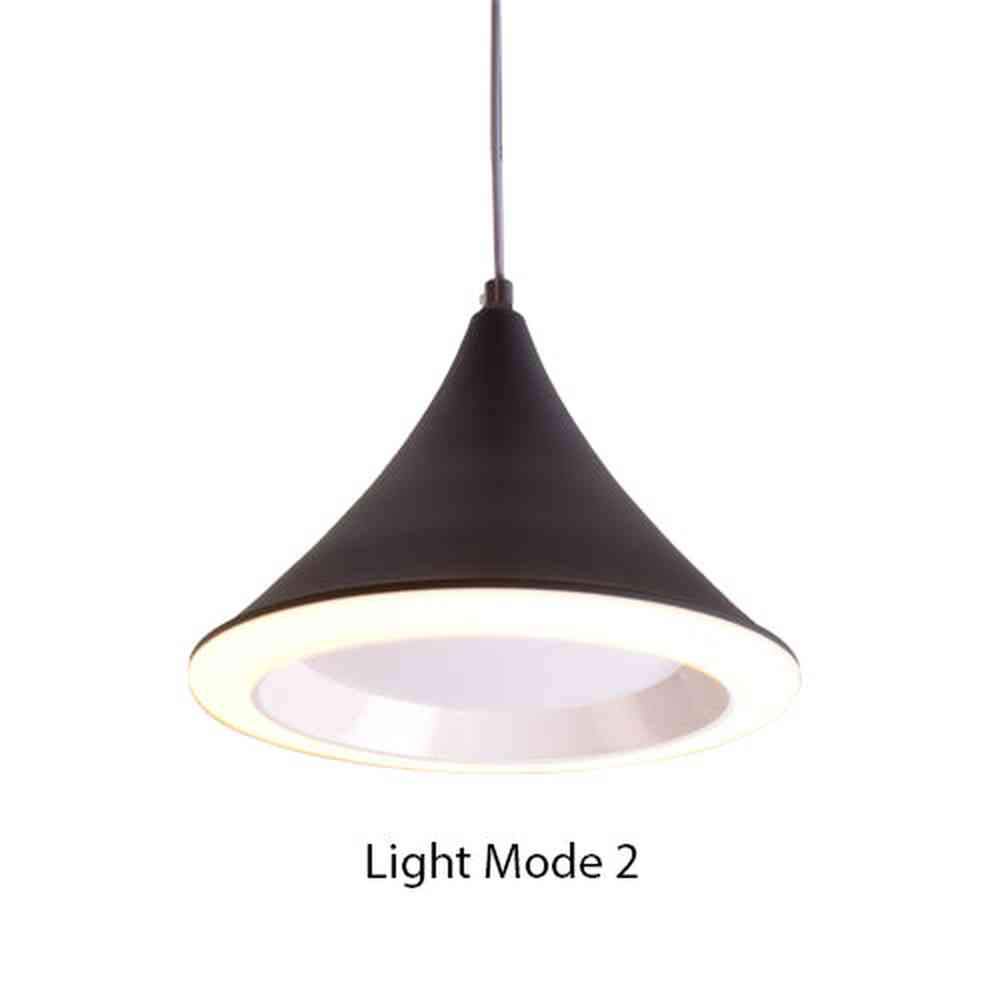 Cone LED Pendant Light Grey-Starry Night