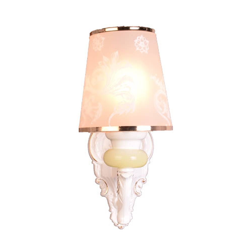 Wall Light White with Gold, E27-Starry Night