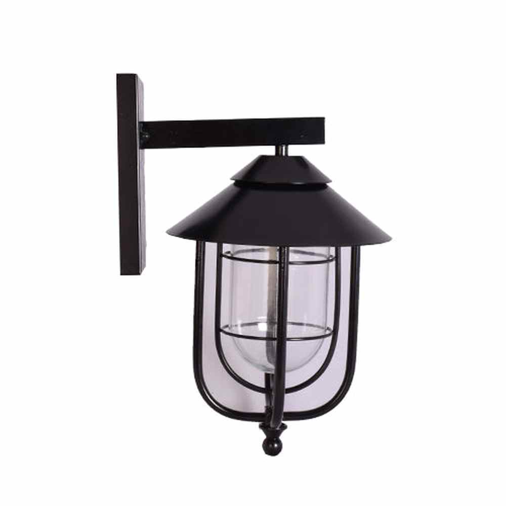 Outdoor Black Wall Light-Starry Night