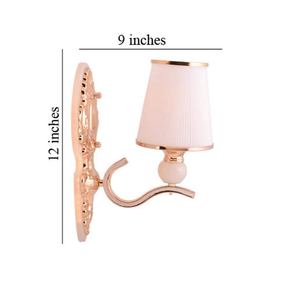 Decorative LED Wall Light with White Glass Shade-Starry Night