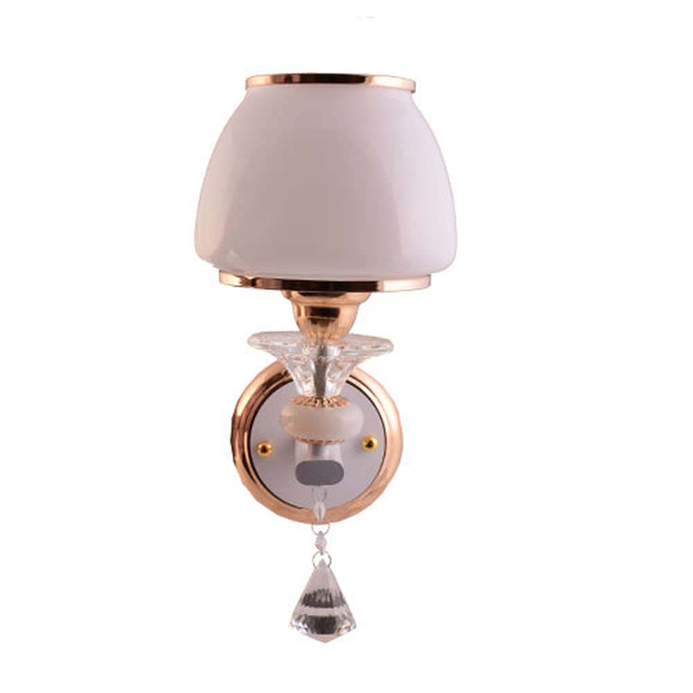 Wall Light Gold with White Shade-Starry Night