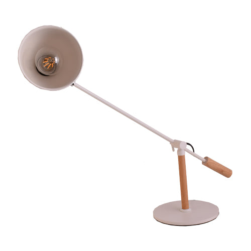 White Oak Swing Arm Desk Lamp-Starry Night
