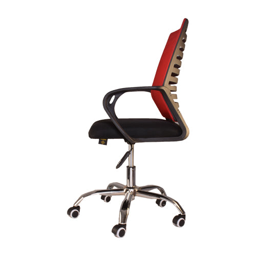 Premium Mesh Chair for Task/Desk / Home Office Work - Red-Starry Night