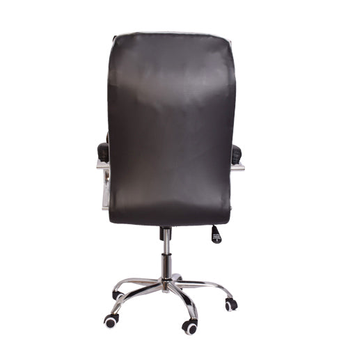 High-Back Black Executive Office Chair with Armrest-Starry Night