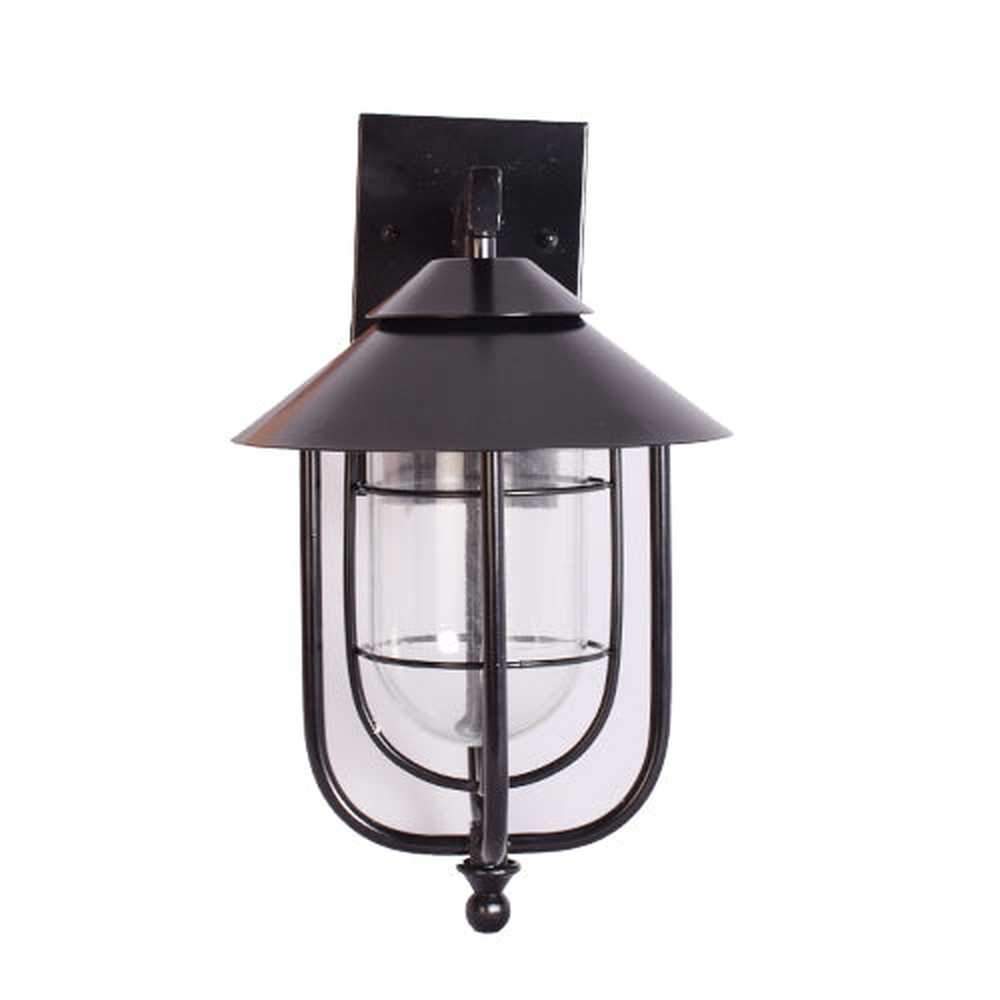 Outdoor Black Wall Light-Starry Night