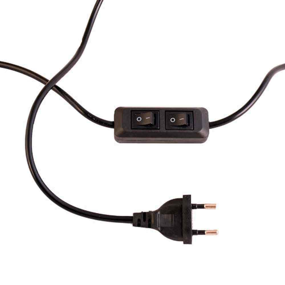 White Table Lamp with Checkered Shade-Starry Night