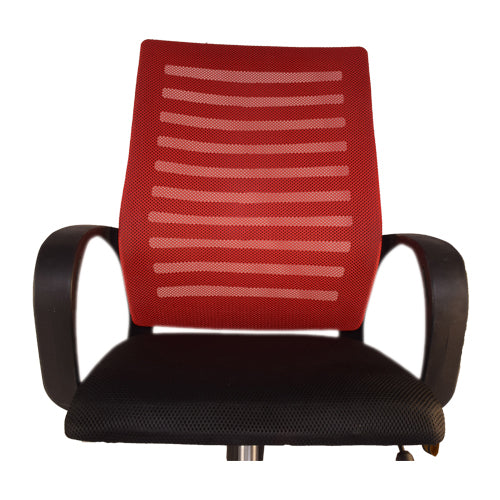 Premium Mesh Chair for Task/Desk / Home Office Work - Red-Starry Night