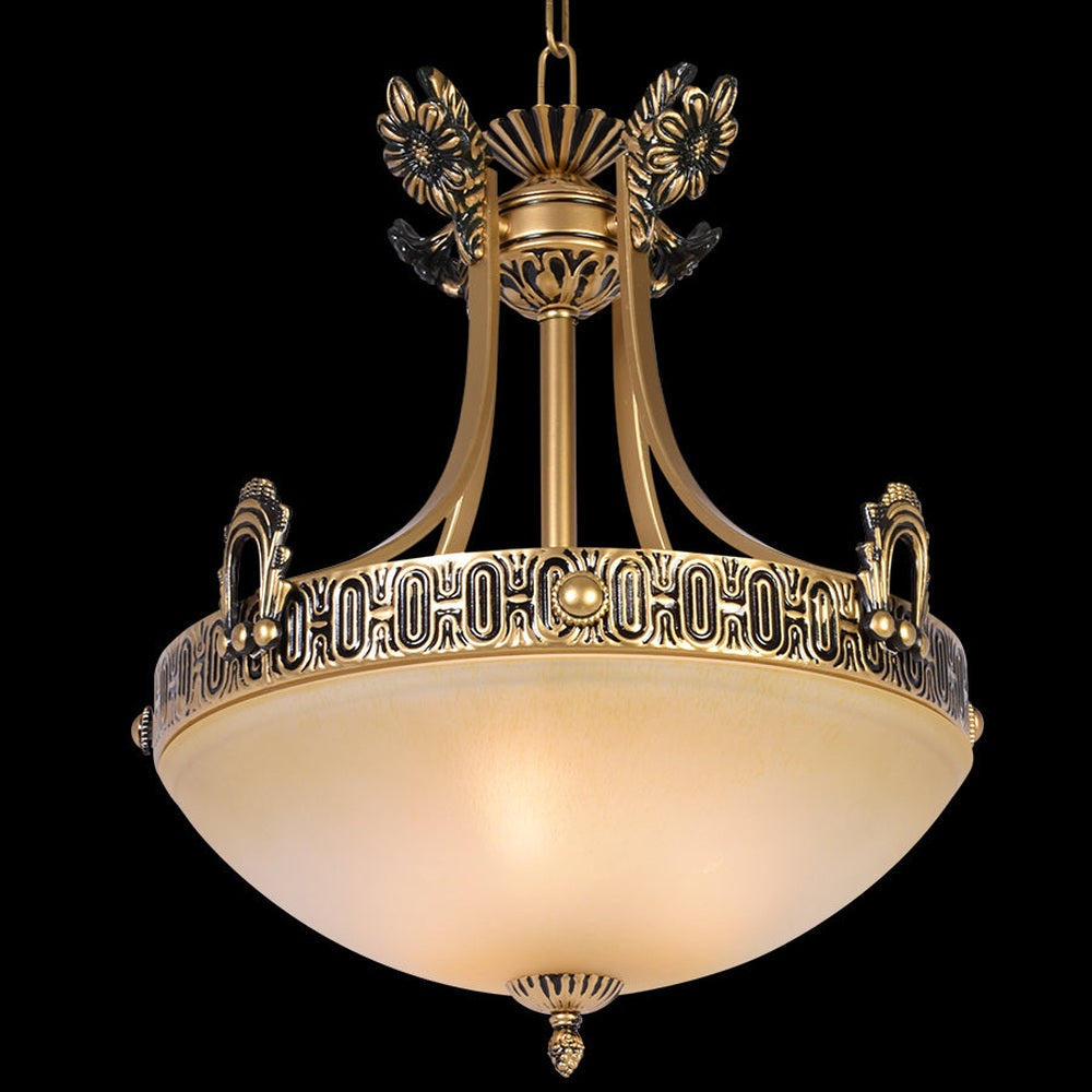 Brown Antique Pendant Light-Starry Night