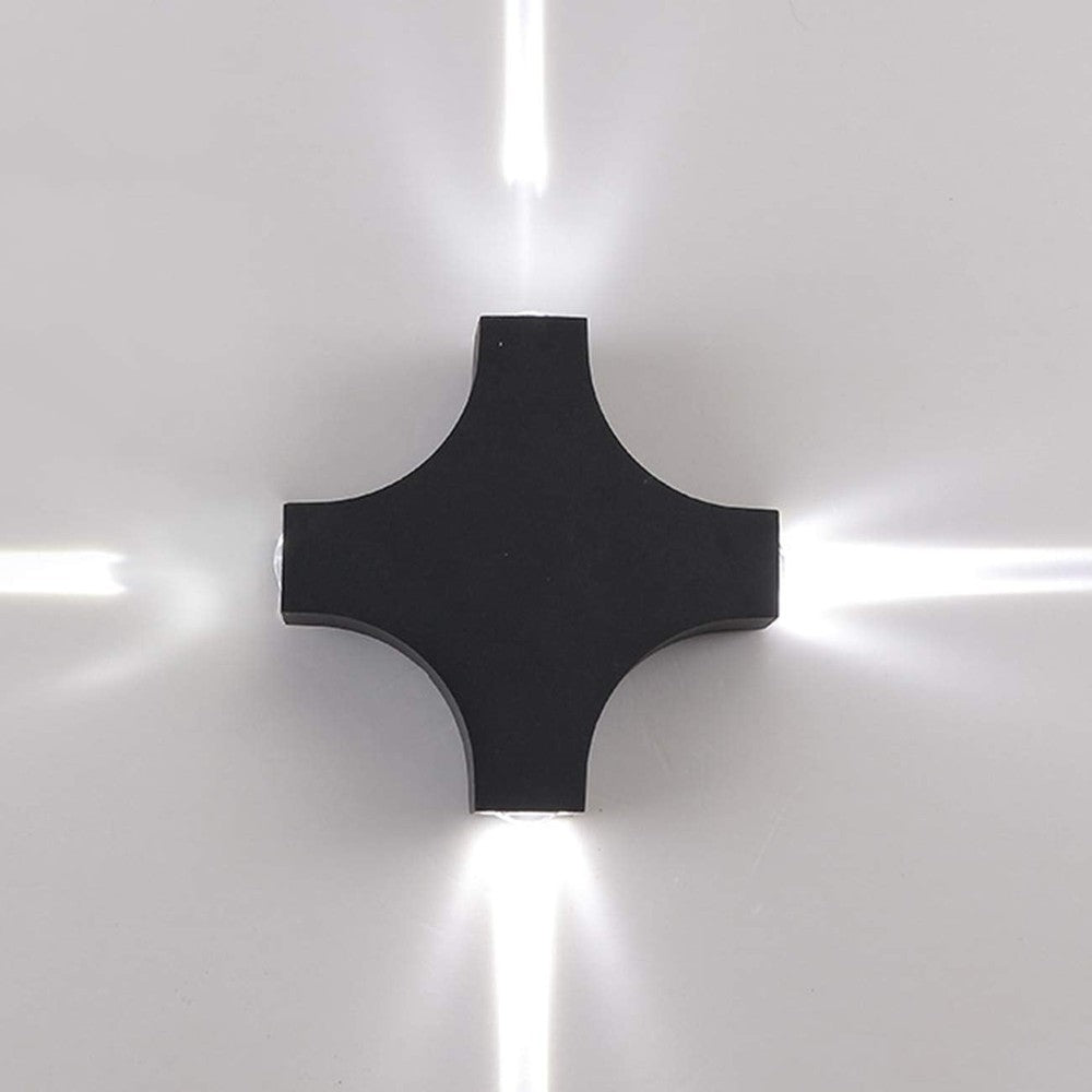 Outdoor LED Up and Down Wall Lamp-Starry Night