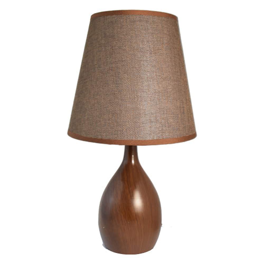 LED Side Table &amp; Desk Lamp – Modern Style Lamp with Wood Finish-Starry Night