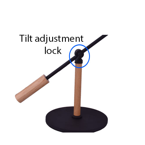 Black Swing Arm Desk Lamp-Starry Night