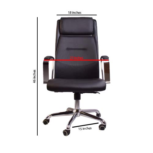 High-Back Executive Chair - Black-Starry Night