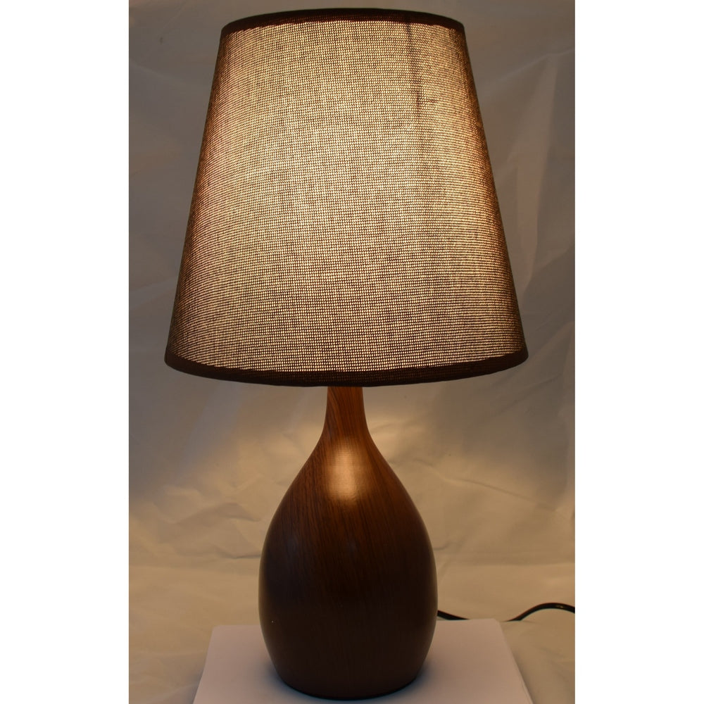 LED Side Table &amp; Desk Lamp – Modern Style Lamp with Wood Finish-Starry Night