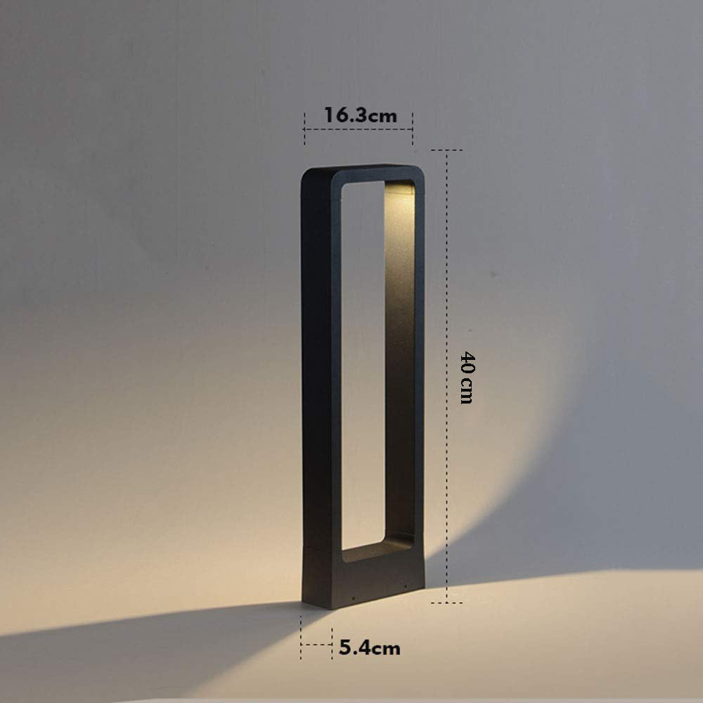 Outdoor LED Garden Post Light, 40 cm-Starry Night