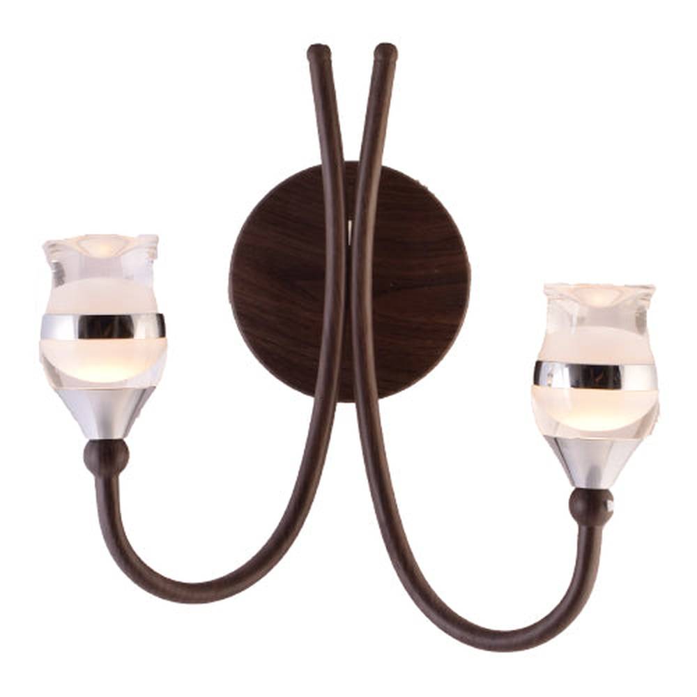 LED Wood Finish Decorative Wall Lamp Warm White 6 Watts-Starry Night