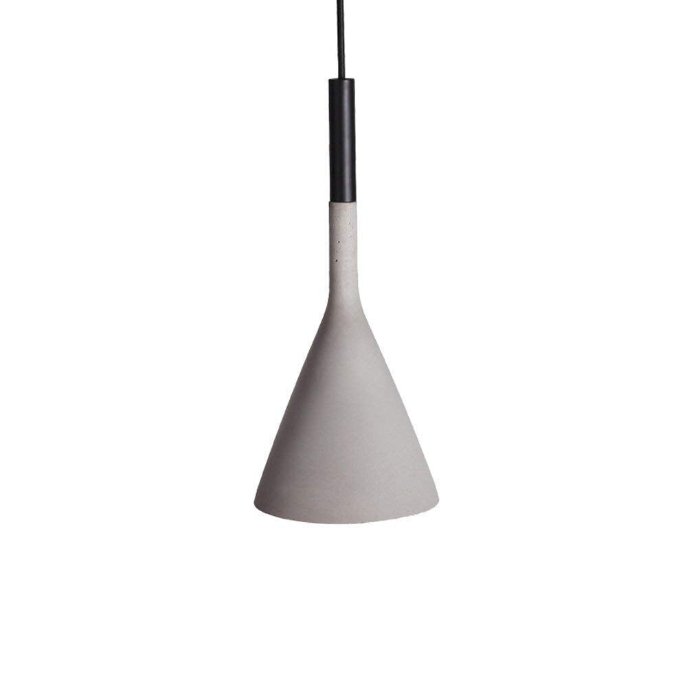 Concrete Ceiling Pendant Lamp Light of Nordic Art (Grey Color)-Starry Night