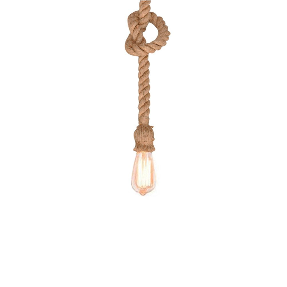 Rope Pendant Light - 39 inches-Starry Night
