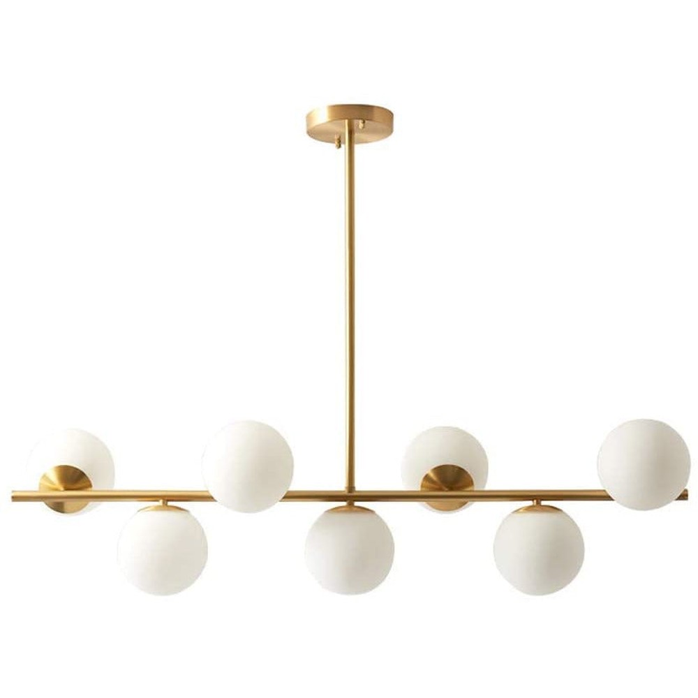 Modern Gold Chandelier Brushed Brass-Starry Night