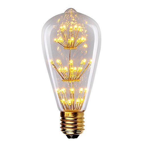 LED Warm White Decorative Edison Bulb-Starry Night