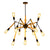 Adjustable Arms Modern 12 Light Chandelier-Starry Night