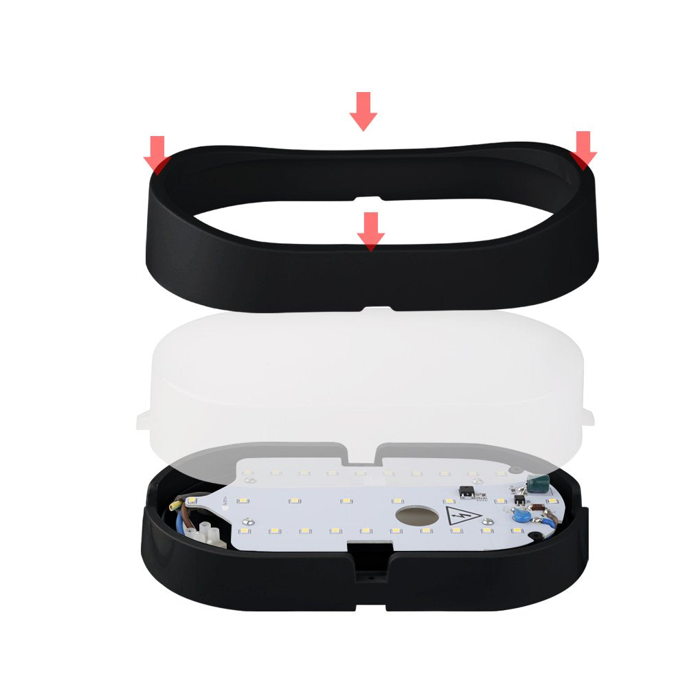 Outdoor LED Wall Light 15 watt IP54 3000K-Starry Night