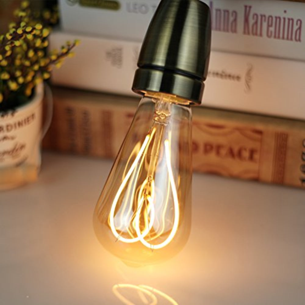 LED 4 Watt Heart Shape Filament Bulb-Starry Night