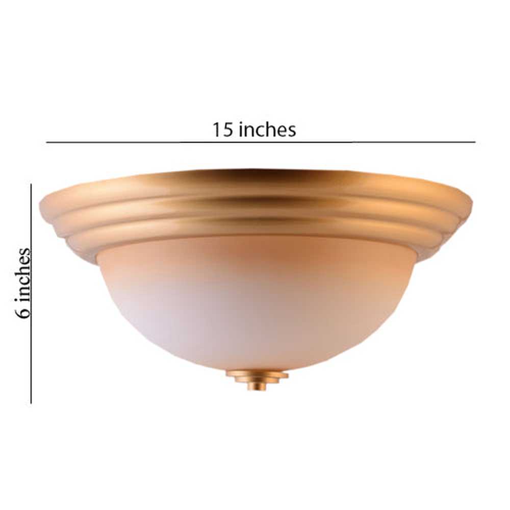 LED Decorative Ceiling Light with Glass Shade 2 in 1 Colour 20 watt-Starry Night