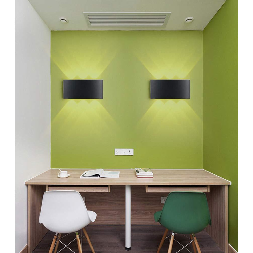 Waterproof Outdoor Wall Lamp, 6W LED IP65-Starry Night