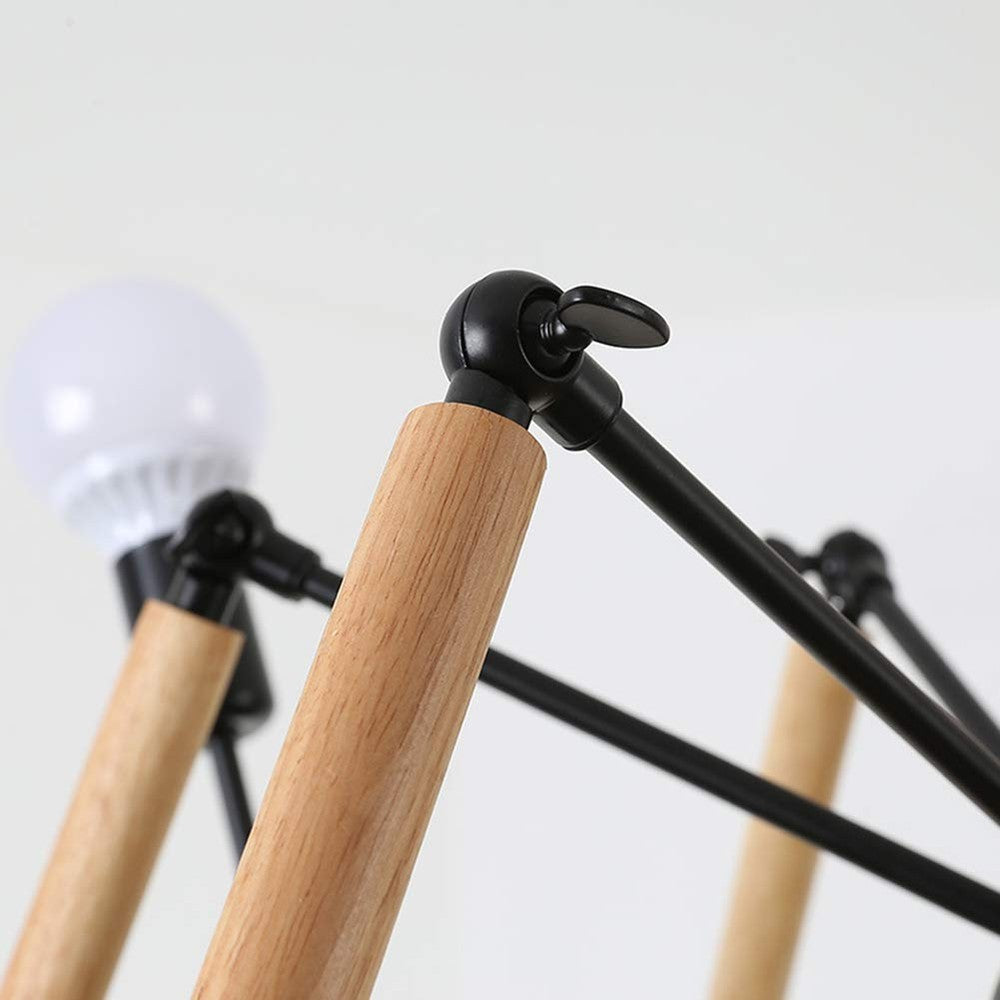 Adjustable Arms Modern 12 Light Chandelier-Starry Night