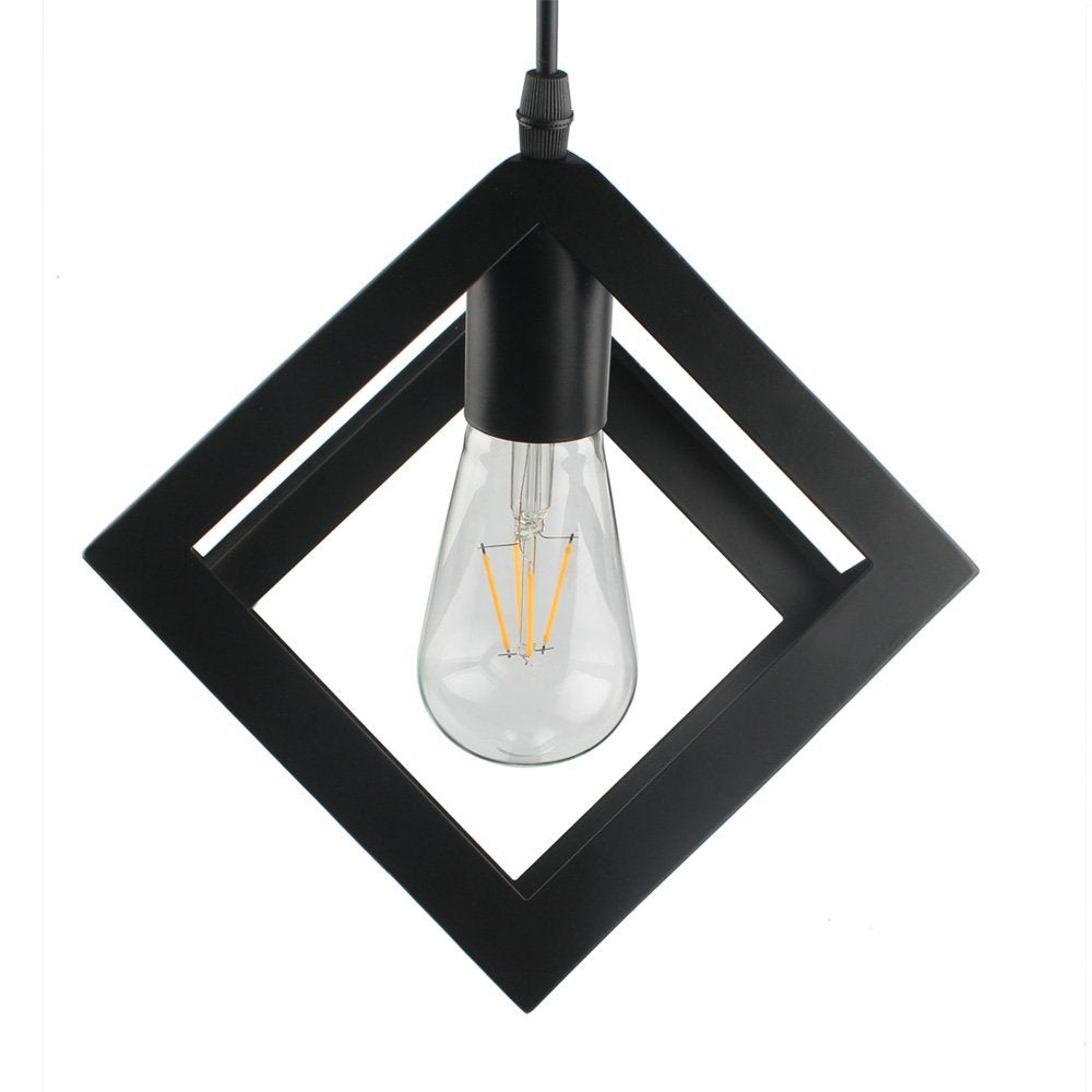 Square Pendant Light-Starry Night