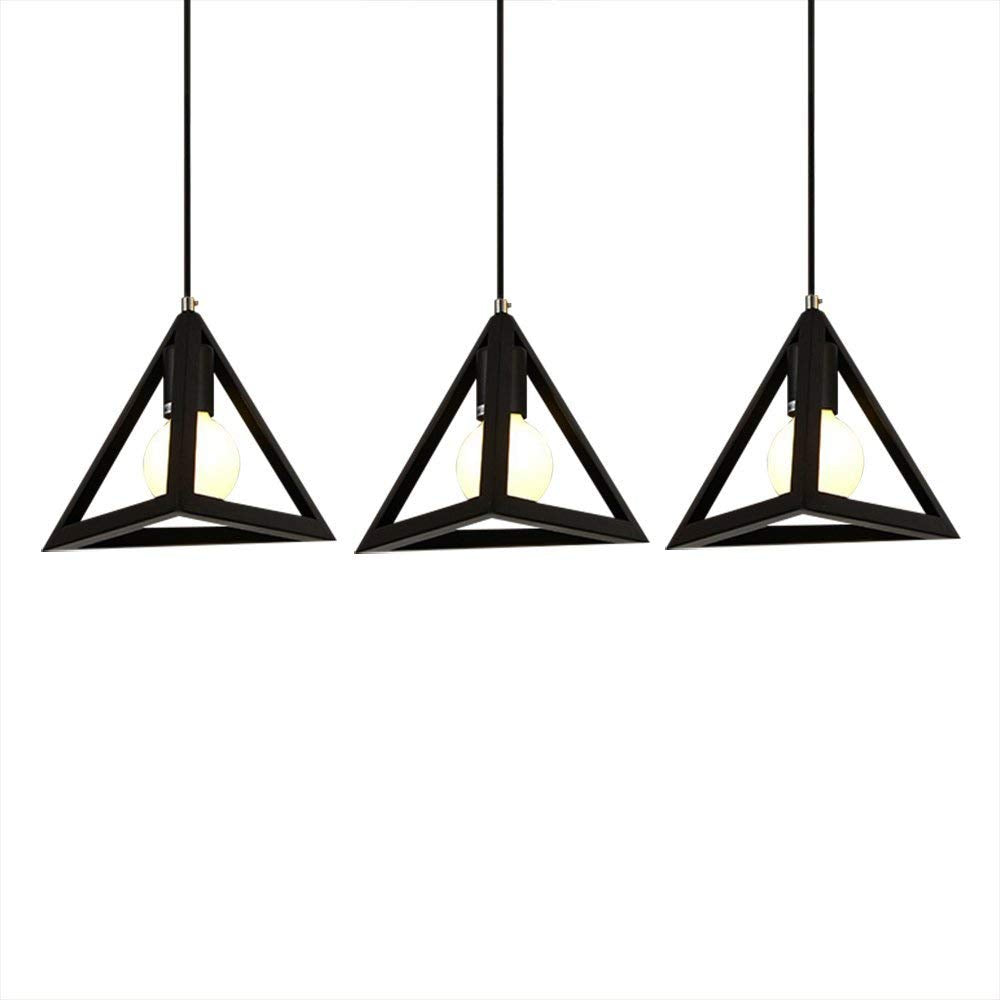 Modern Triangle Pendant Light-Starry Night