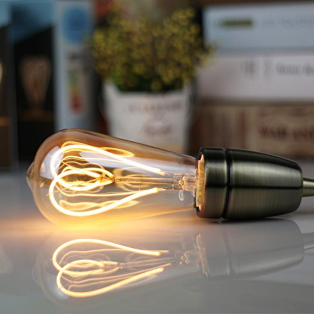 LED 4 Watt Heart Shape Filament Bulb-Starry Night