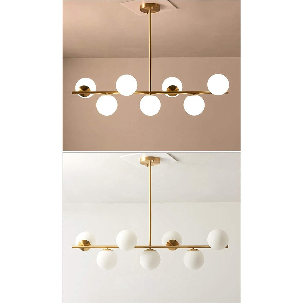 Modern Gold Chandelier Brushed Brass-Starry Night
