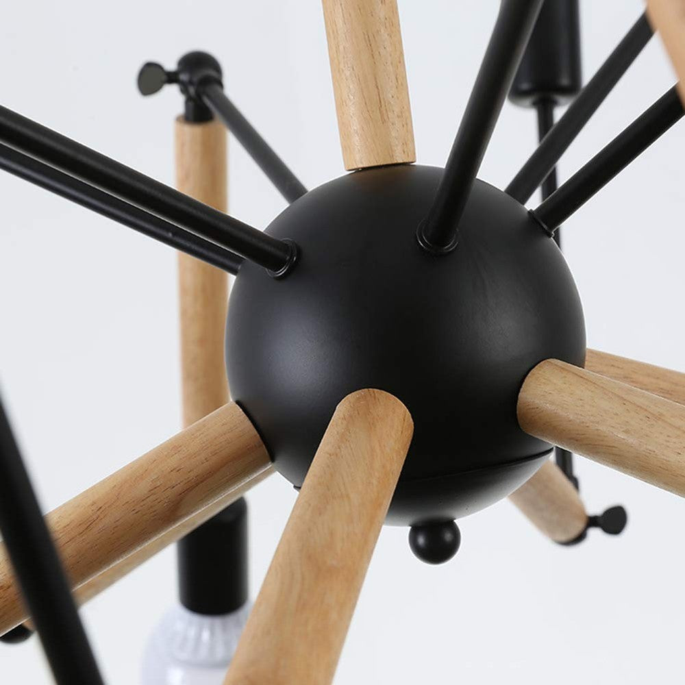 Adjustable Arms Modern 12 Light Chandelier-Starry Night