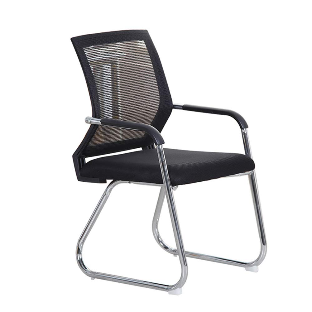 Visitor Chair with Mesh Back and Robust Steel Base