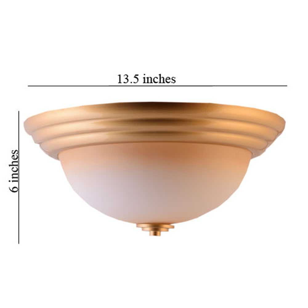 LED Decorative Ceiling Light with Glass Shade 2 in 1 Colour 20 watt-Starry Night