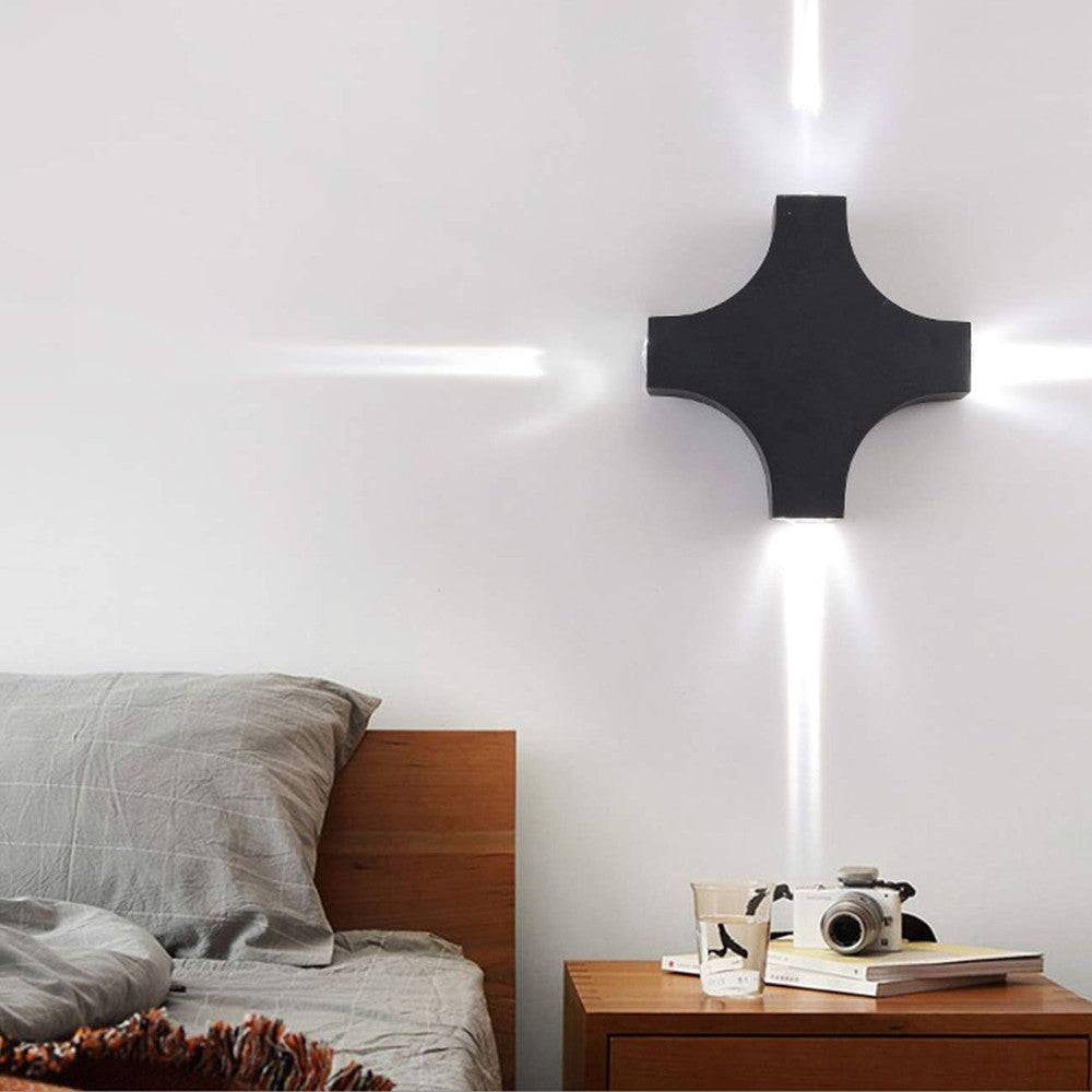 Outdoor LED Up and Down Wall Lamp-Starry Night