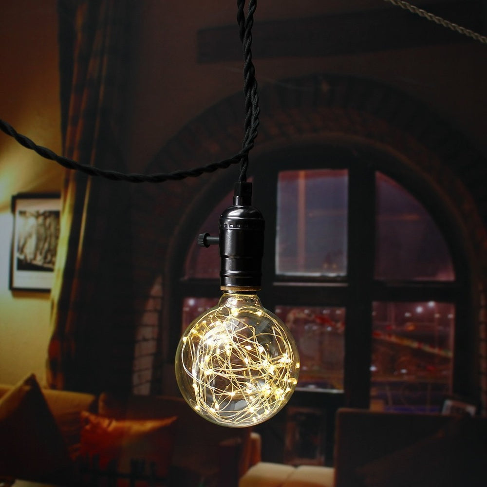 Decorative 3 watt LED G95 Edison Bulb-Starry Night