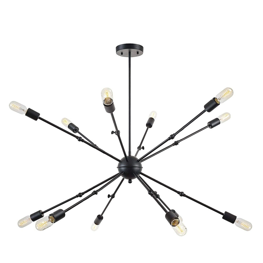 12-Light Spider Chandelier-Starry Night